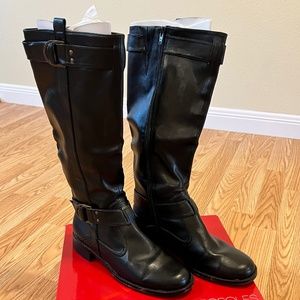 Aerosole Black Ride Line Boots